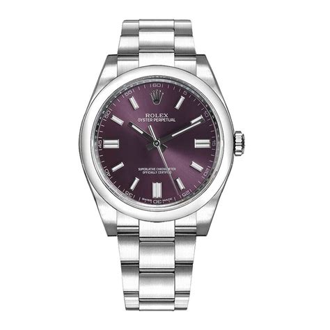 rolex oyster perpetual 116000 silver|rolex oyster perpetual purple dial.